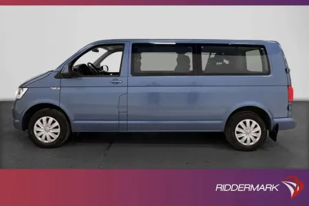 Volkswagen Caravelle Lång 150hk DSG Nyservad Värmare 9-Sits